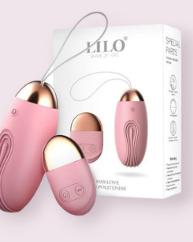 Huevo vibrador control remoto whale Lilo