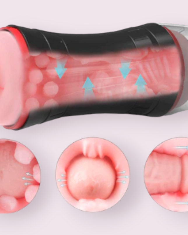 Masturbador Doble Polaris Shande