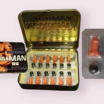 Pastilla Potenciadora Max Man x 12