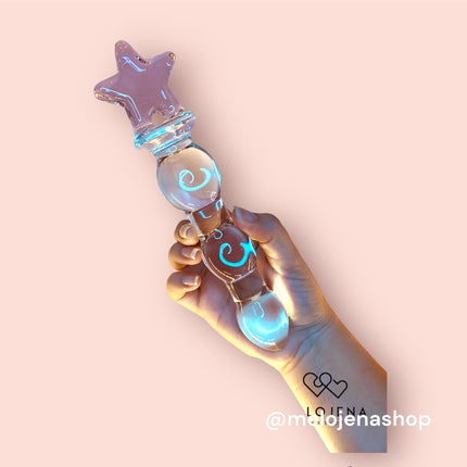Dildo Vidrio Estrella 20 cm