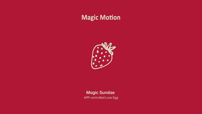 Huevo Vibrador Magic Sundae Magic Motion