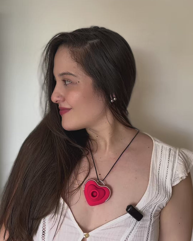 Succionador Collar Corazón Oem