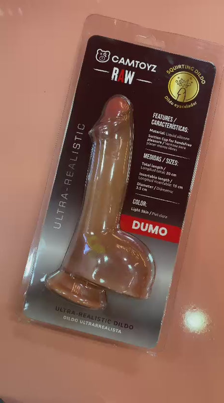 Dildo Eyaculador Dumo 20 cm