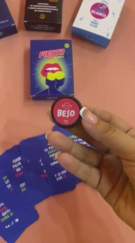 Juego de Cartas Fiesta Hot Drinks