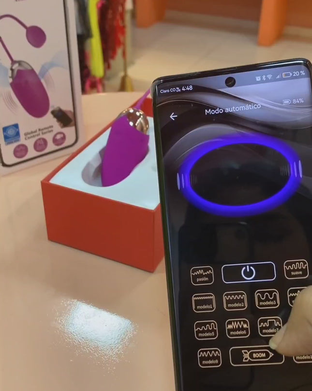 Huevo Vibrador con APP Abner