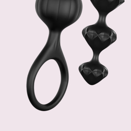 Set De Plugs Anales Satisfyer Love Beads