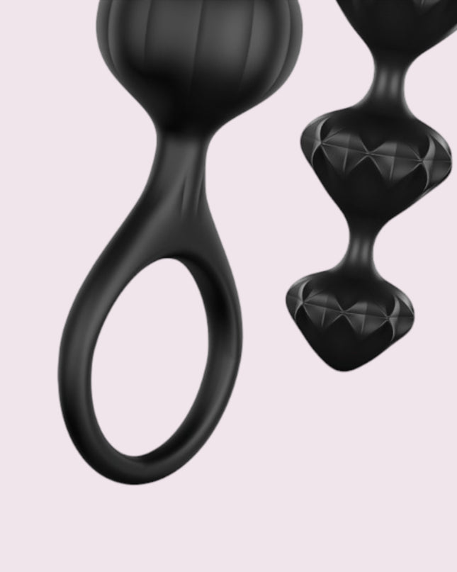 Set De Plugs Anales Satisfyer Love Beads