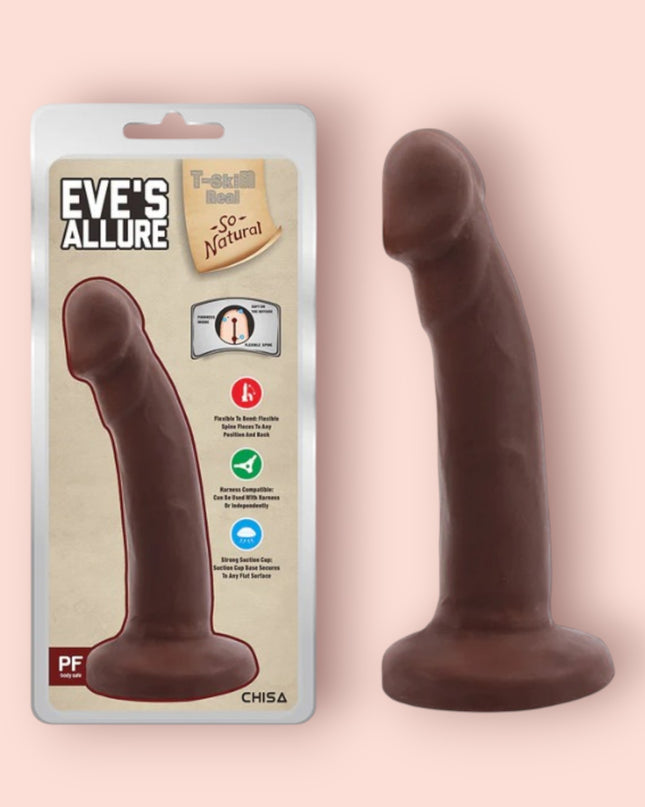 Dildo Eve's Allure Brown
