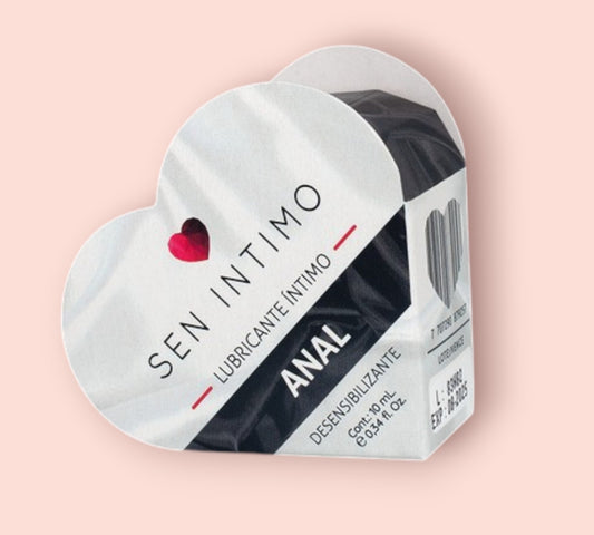 Lubricante Anal Corazón X 10 Ml Sen Intimo