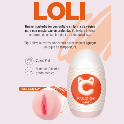 Huevo Masturbador Magic Cat Loli Shande