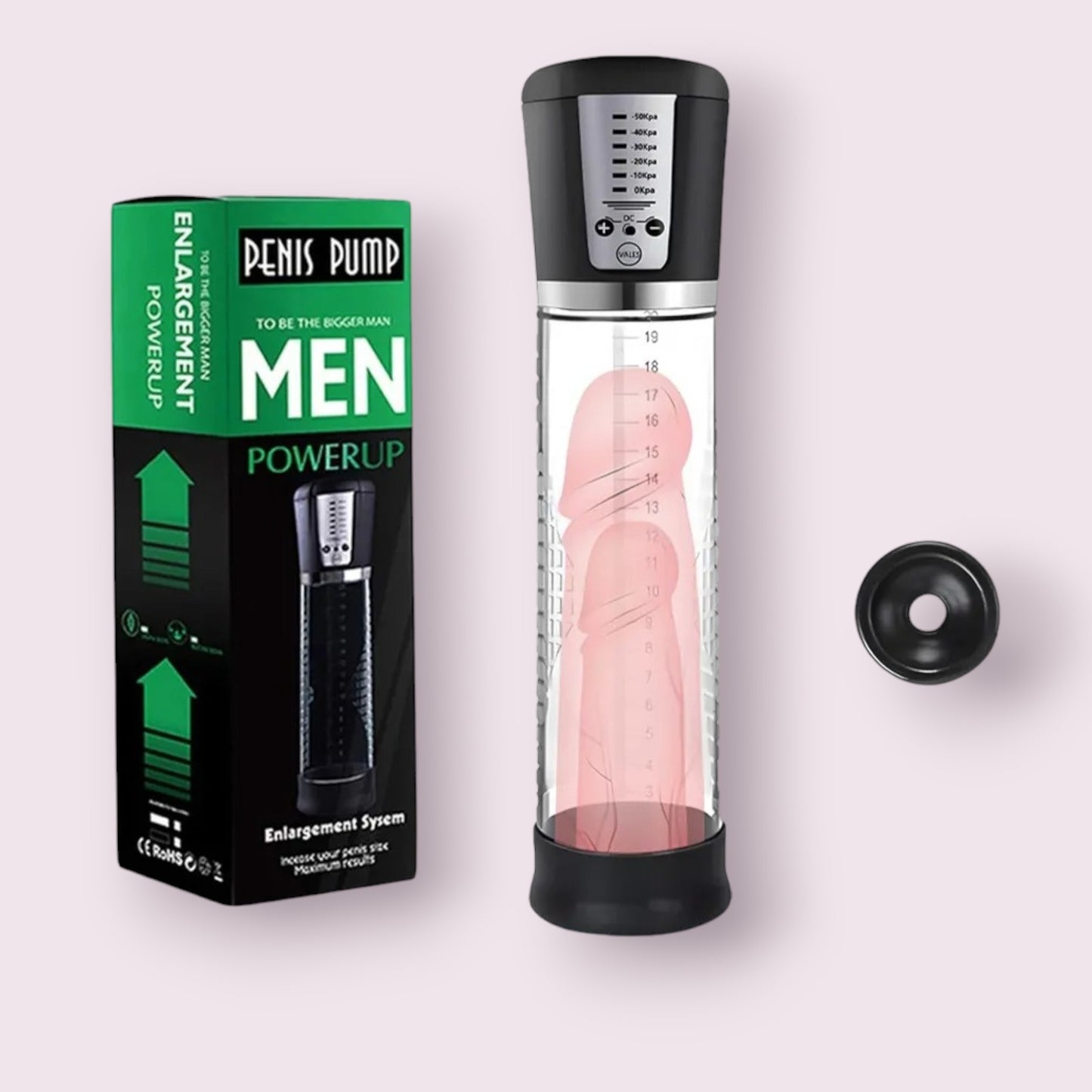 Bomba Penis Pump Vibrating