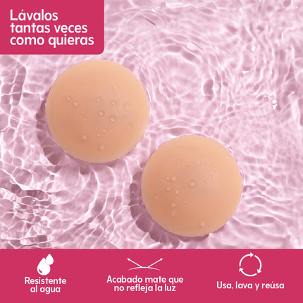 Cubrepezones sin Adhesivo UVA