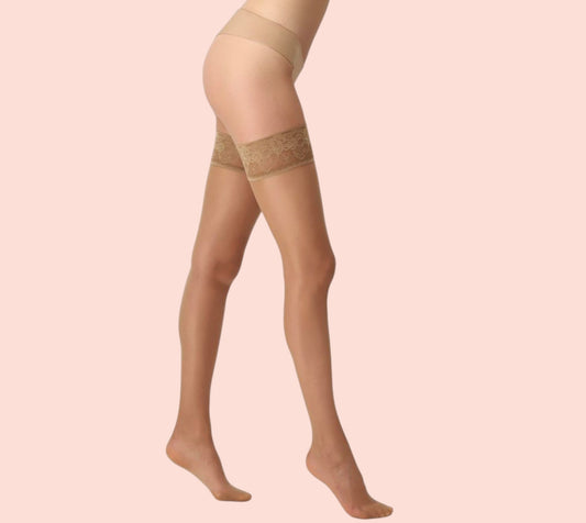 Medias liguero Beige Ref.9006