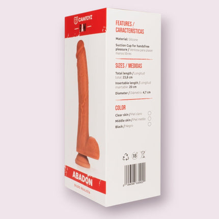 Dildo Realista Abadon 23.8 cm Camtoyz
