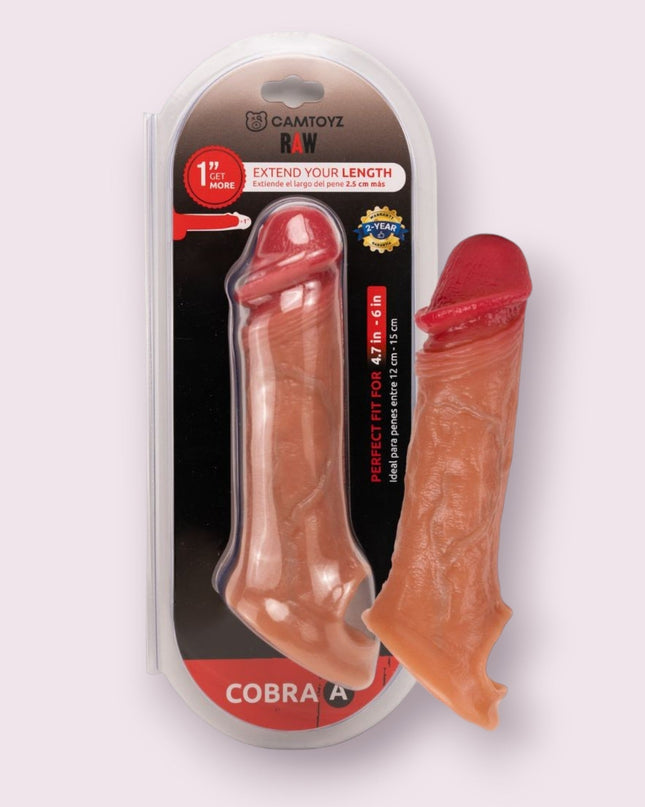 Funda para el Pene Ultrarealista Cobra Camtoyz