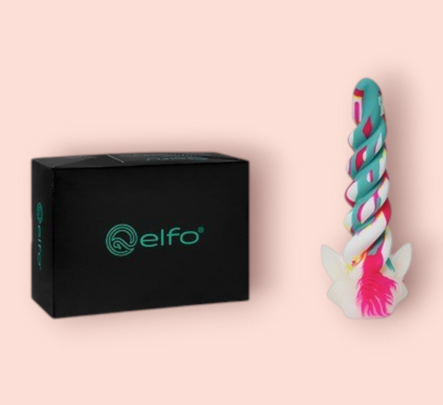 Dildo Dickornio Mediano Rainbow Elfo