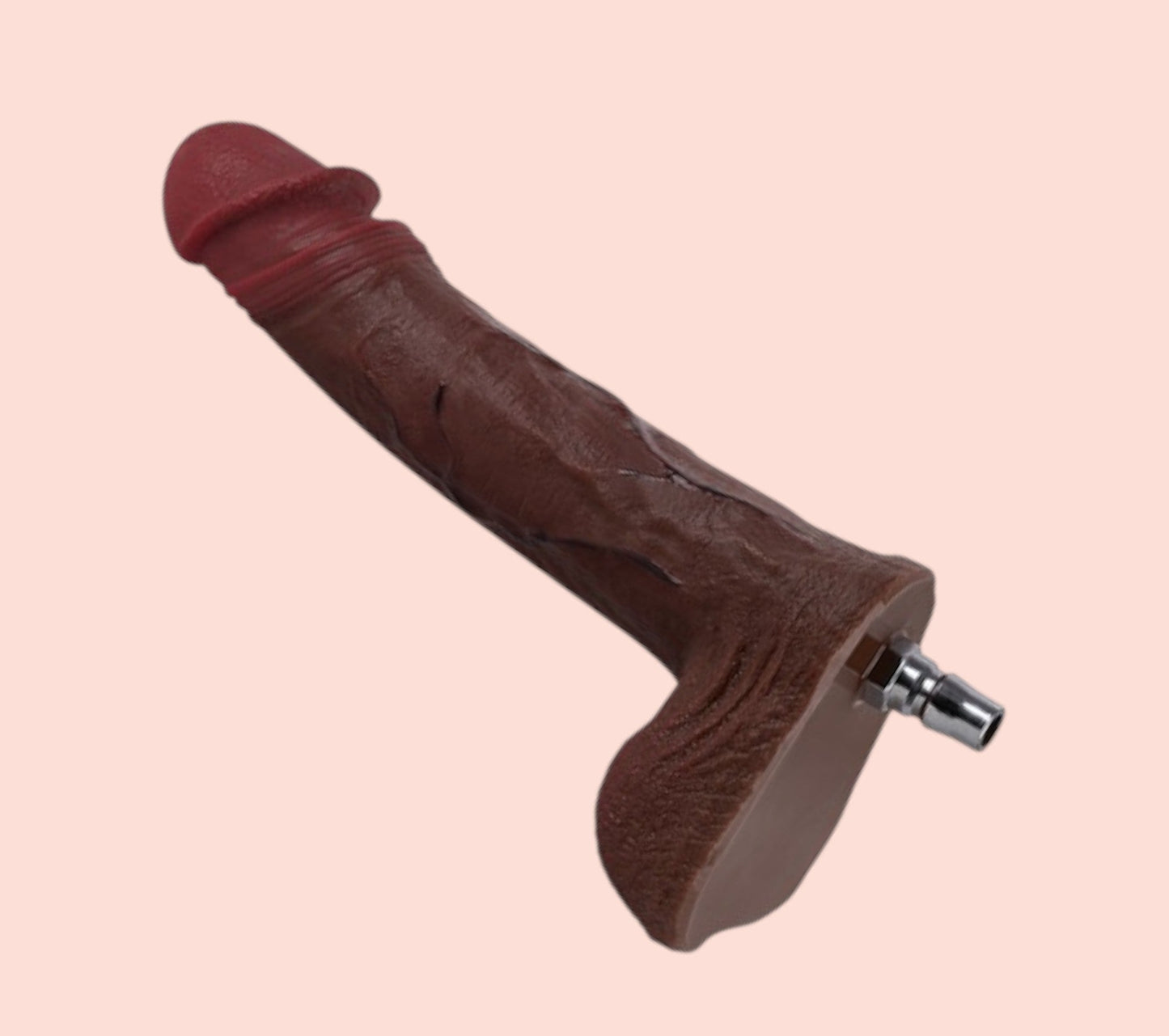 Dildo Brad Brown 22cm Compatible Con Lovense