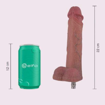 Dildo Brad 22cm ELFO Medium Compatible Con Lovense